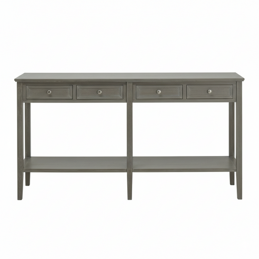 Serene Four Drawer Console Table