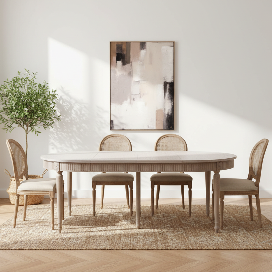 Elderwood 117–206cm Extendable Cedar Dining Table