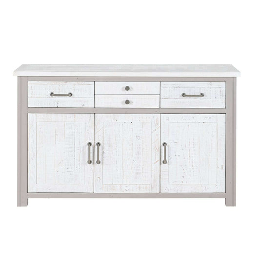 Greystone Reclaimed Wood Sideboard 3 Doors / 4 Drawers - Sideboard - Heart of Kitchens