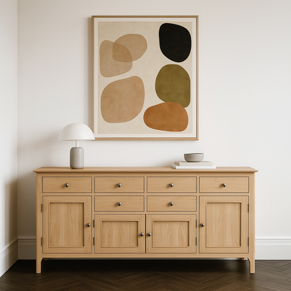 Oakmere Large 4 Door Sideboard