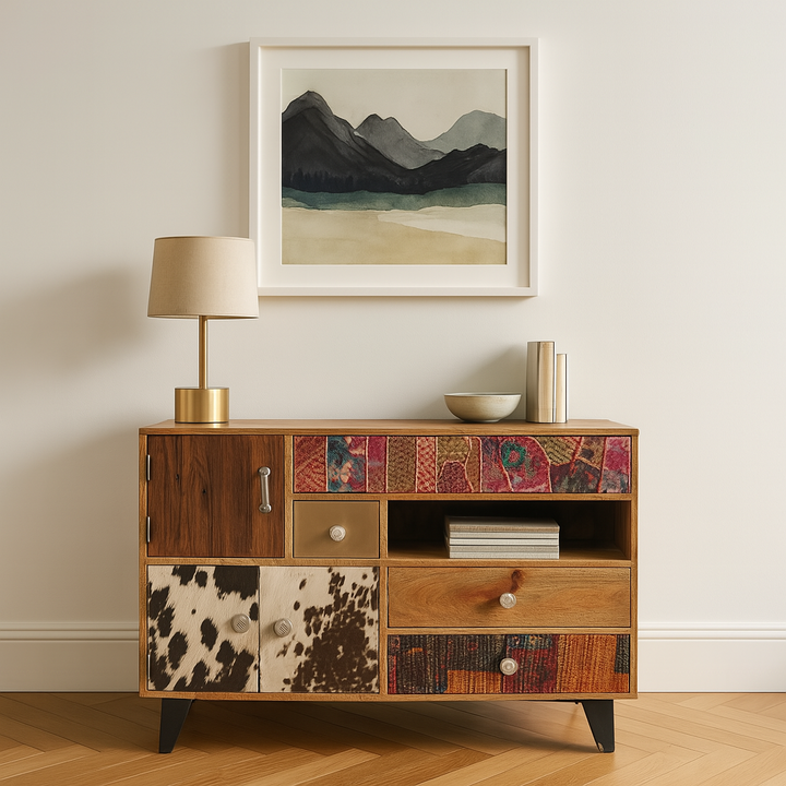 Sorio Large Reclaimed Wood Sideboard