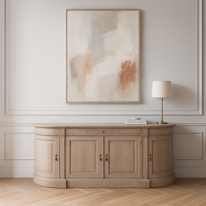 Arbouré Large Rustic White Cedar Buffet Sideboard
