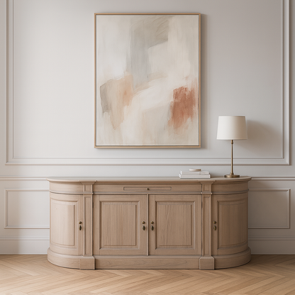 Arbouré Large Rustic White Cedar Buffet Sideboard