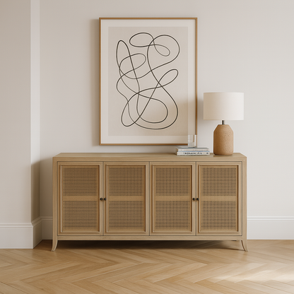 Boheme Rattan Sideboard