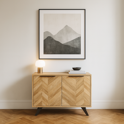 Amiya Mango Wood 2 Door Sideboard