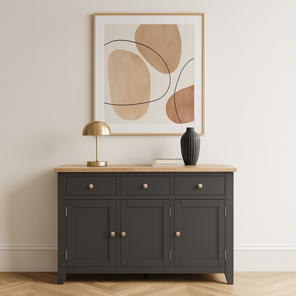 Bordeaux Dark Grey Sideboard