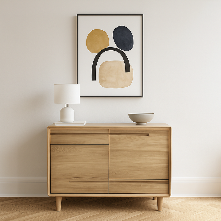 Scandic Solid Oak Small sideboard