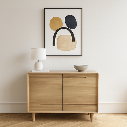 Scandic Solid Oak Small sideboard