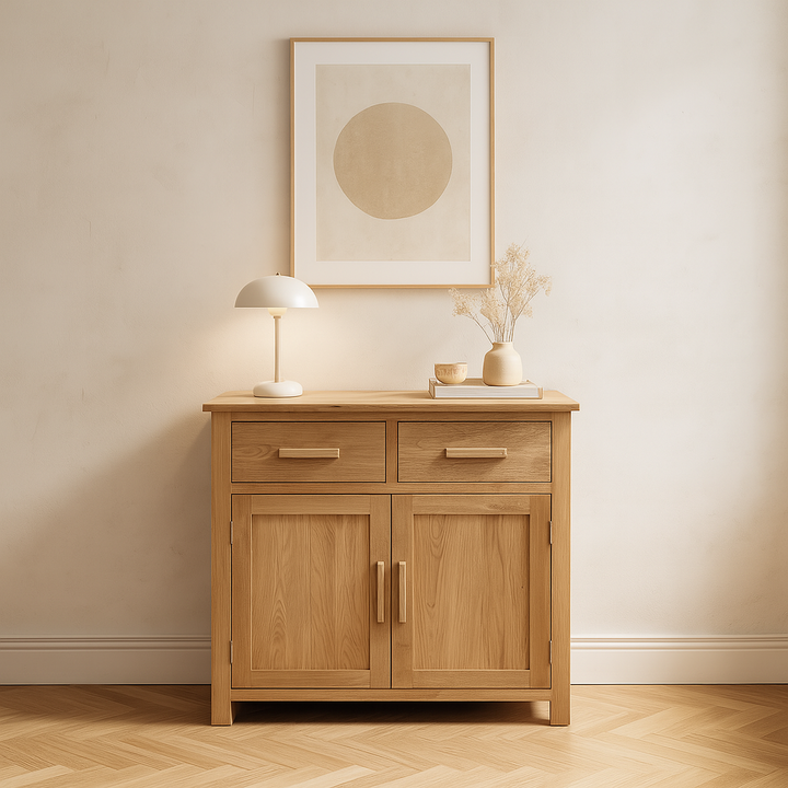 Opus Solid Oak Small Sideboard