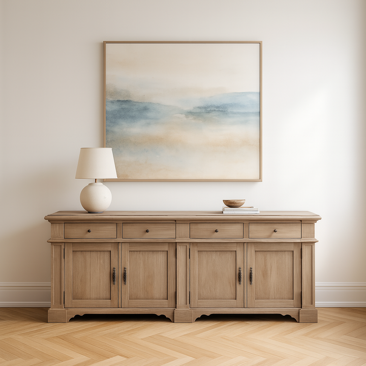 Arbouré Classical White Cedar Wood Sideboard