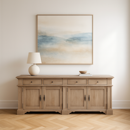 Arbouré Classical White Cedar Wood Sideboard