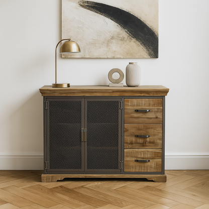 Metropolis Large Industrial Sideboard
