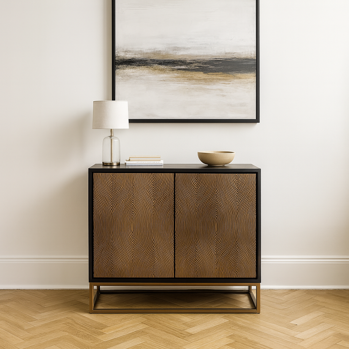 Izabella Embossed 2 Door Sideboard
