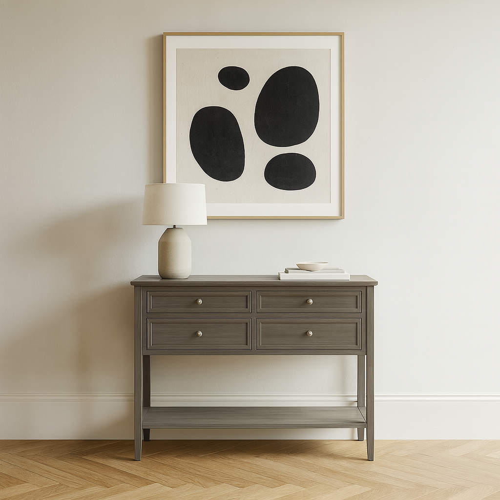 Serene Two Over Two Console Table