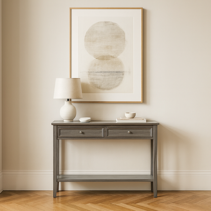 Serene Two Drawer Console Table