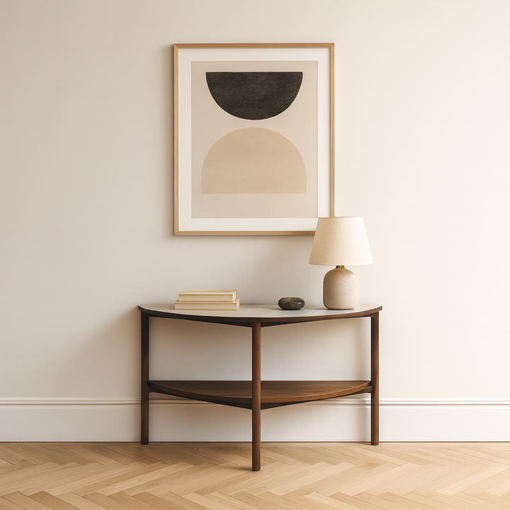 Freya Curved Console Table