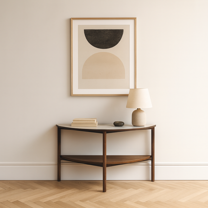 Freya Curved Console Table