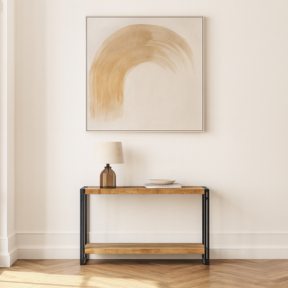 Cosmo Industrial Console Table