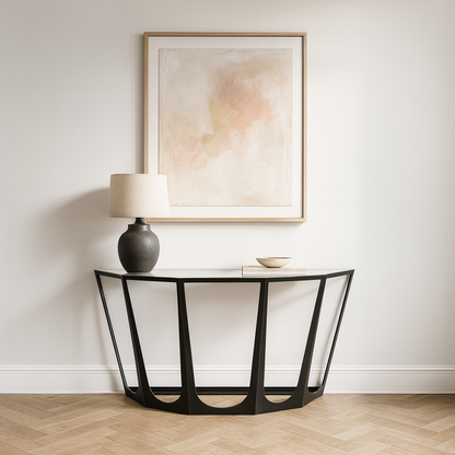 Catalan Bronze Gilded Console Table
