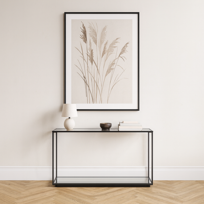 Lennox Black Framed Console Table