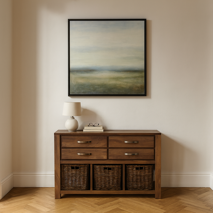 Mayan Walnut Console Table