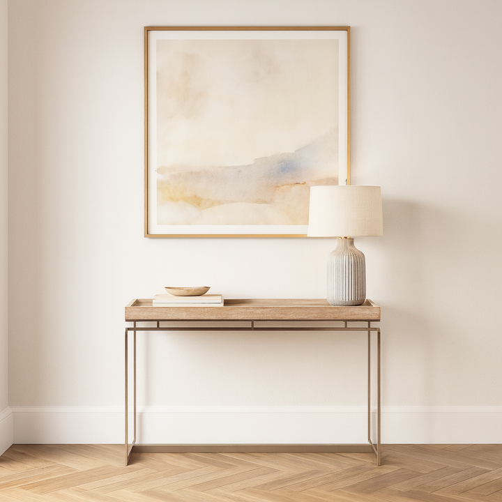 Evelyn Mango Wood Console Table