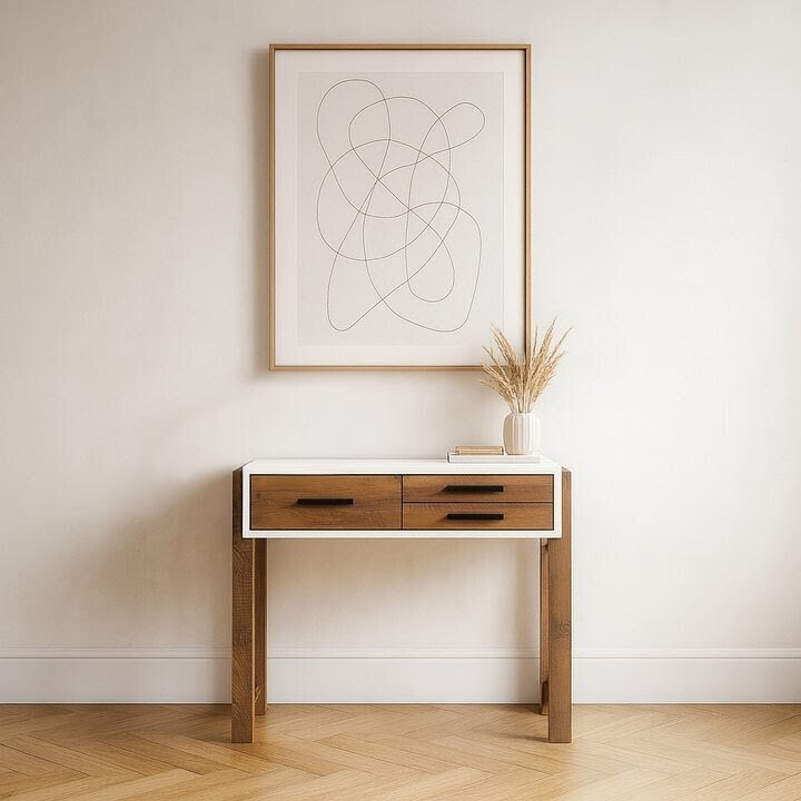 Trinity - Reclaimed Wood Small Console Table