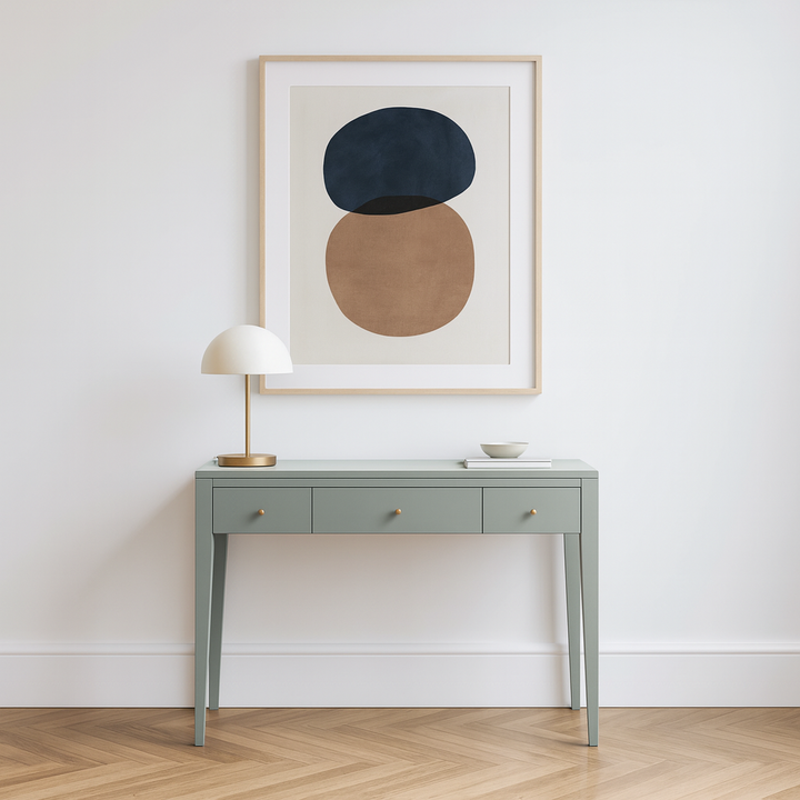 Elcott 3 Drawer Console Table