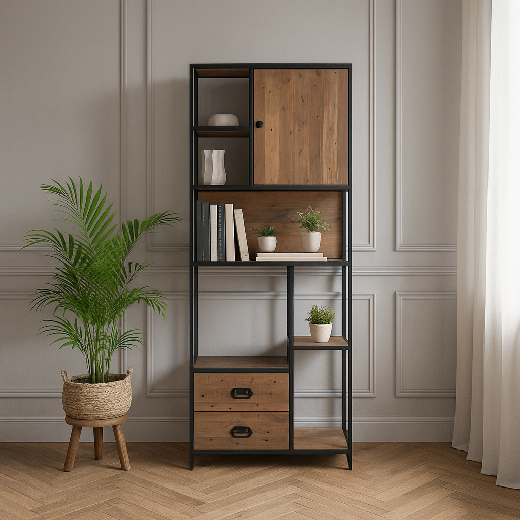 Ooki Large Open Bookcase