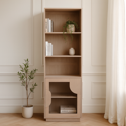 Indus Solid Wood Bookcase