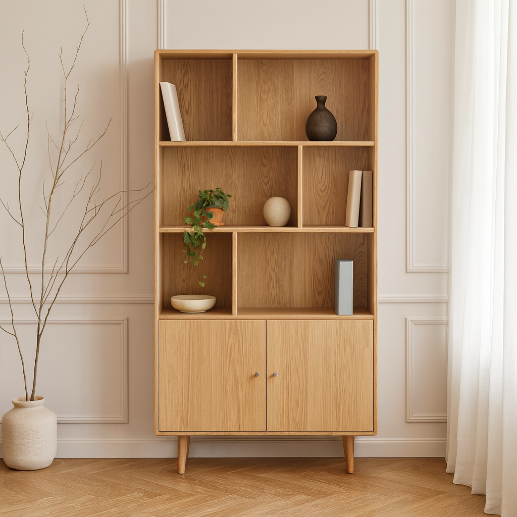 Arlo Oak Bookcase
