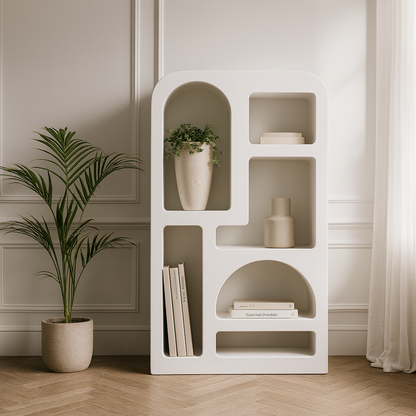 Geo Tall Geometric Bookcase