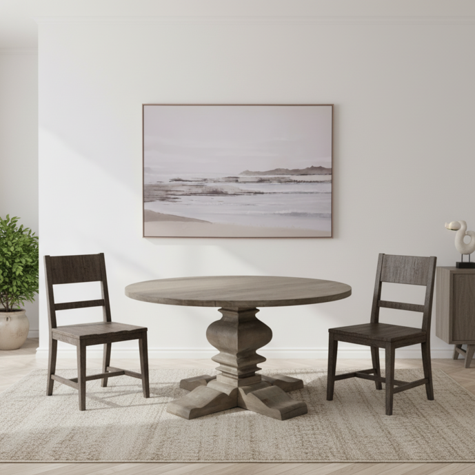 Copgrove Round Pedestal Dining Table