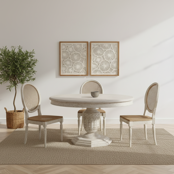 Elden 145cm Round Cedar Dining Table
