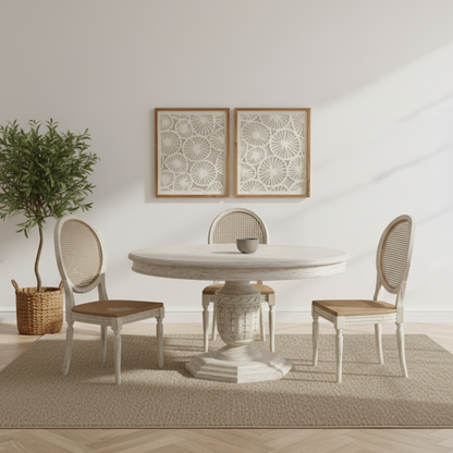 Elden 145cm Round Cedar Dining Table