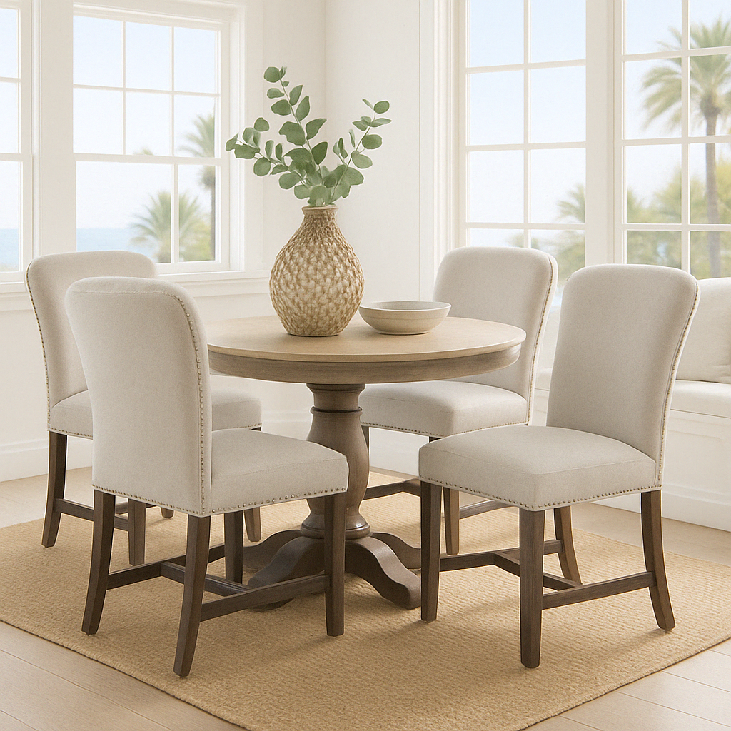 Cobham Grey Fabric Dining Chair