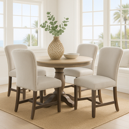 Cobham Grey Fabric Dining Chair