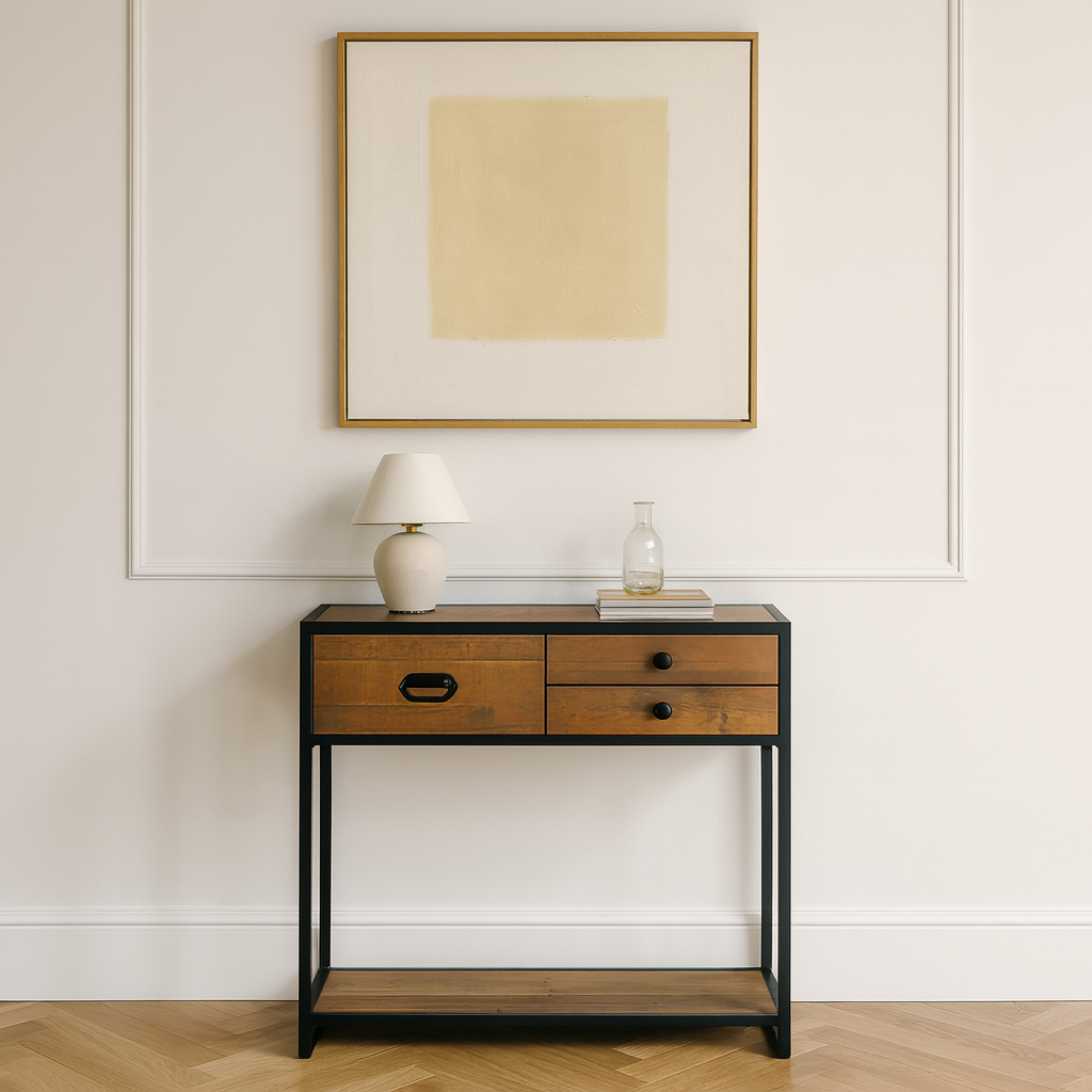 Ooki Reclaimed Wood Small Console Table