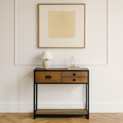 Ooki Reclaimed Wood Small Console Table