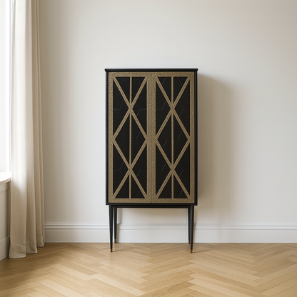 Reeno Fretwork Drinks Cabinet