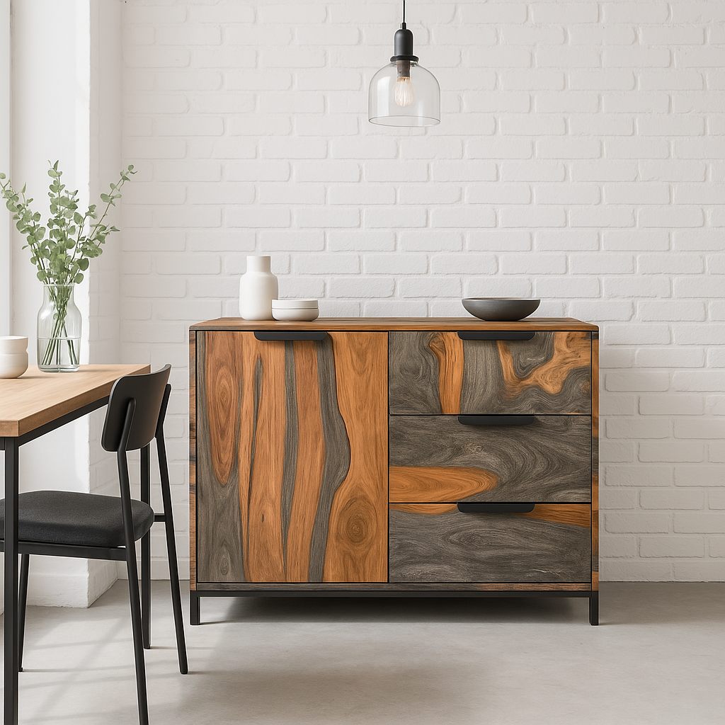 Kavi Sheesham Wood Standard Sideboard