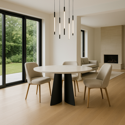 Wynn 1.2m Round Dining Table