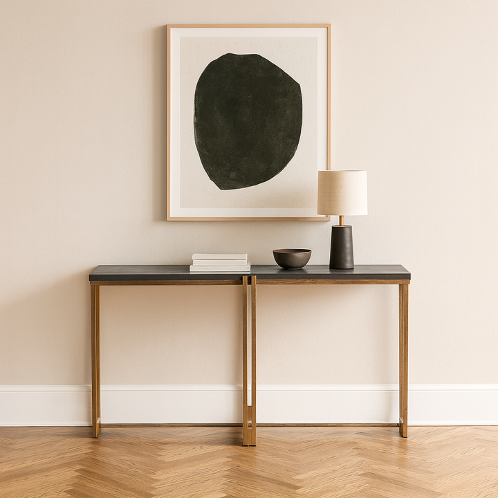 Dalston Black Console Table