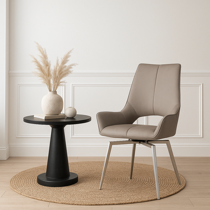 Sprung Swivel Dining Chair