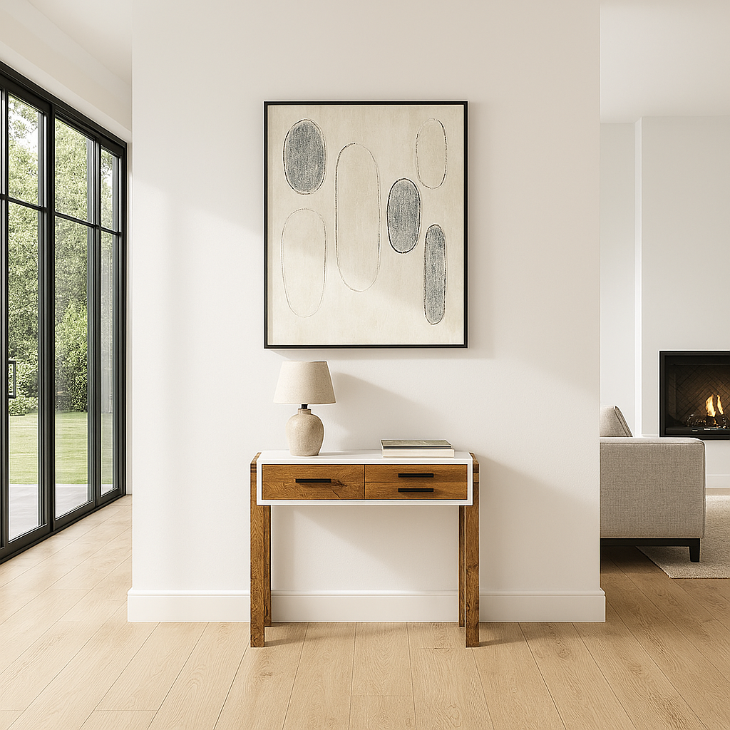 Trinity - Reclaimed Wood Small Console Table - Console Table - Heart of Kitchens