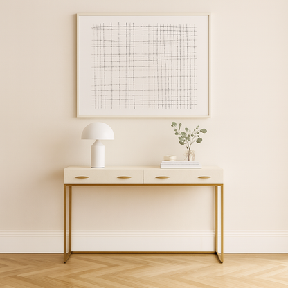Looma Shagreen Console Table
