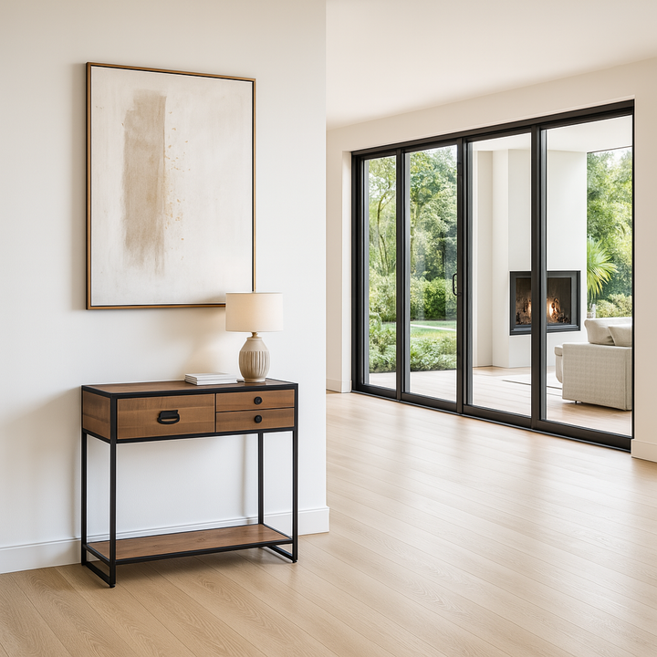 Ooki Reclaimed Wood Small Console Table
