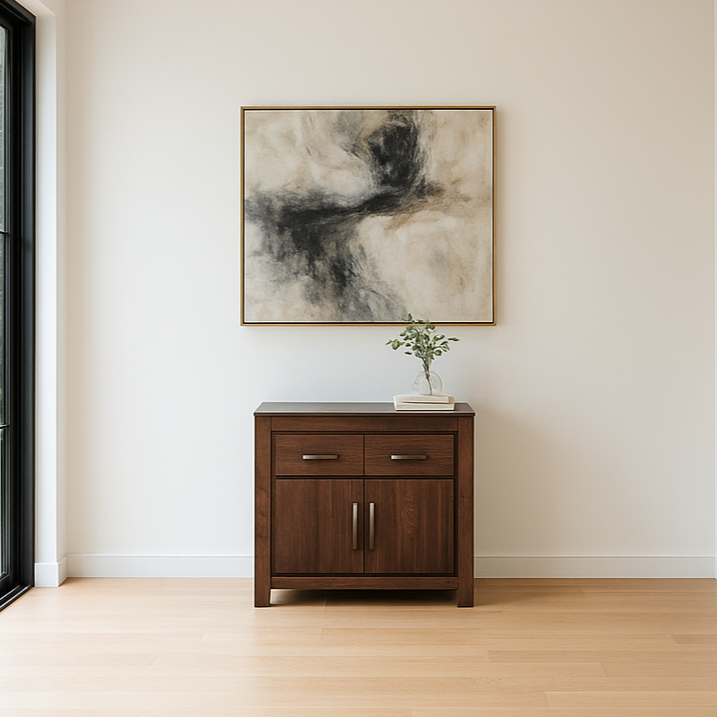 Mayan Walnut Small Sideboard - Sideboard - Heart of Kitchens