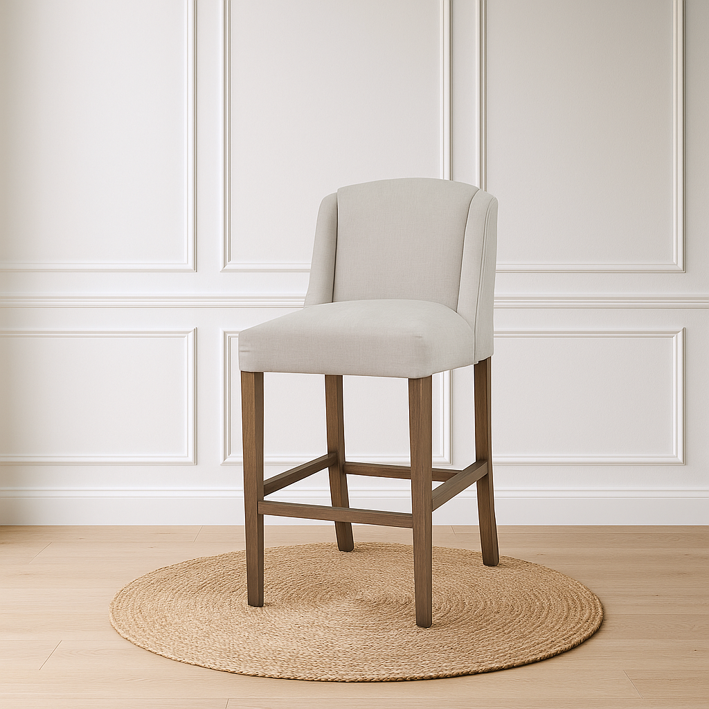Compton Grey Bar Stool