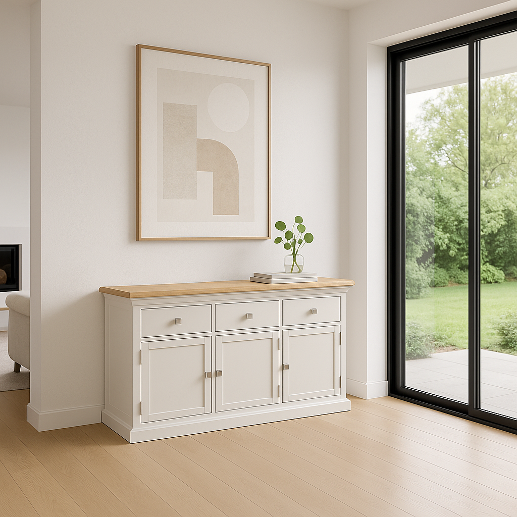 Cotswold Painted Large Sideboard - Sideboard - Heart of Kitchens